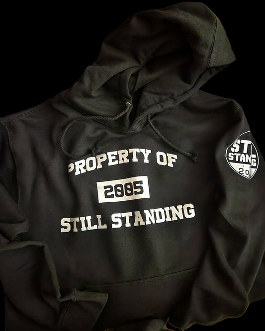 Thick Property Of Still Standing Hoodie Black